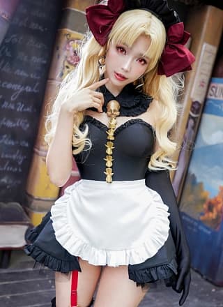 Cosplay ElyEE子 远坂凛 女仆