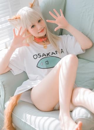 Cosplay 千反田鹿子 黄豆粉