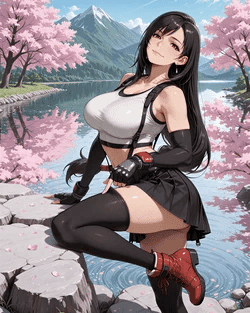 Patreon - Crimson Reverie - Final Fantasy - Tifa Lockheart [AI GENERATED]