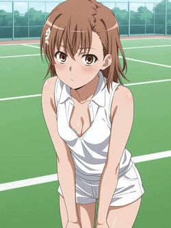 ANIPAI - Misaka Mikoto - A Certain Scientific Railgun [148 pics  Full Set + Extras] [AI Generated]