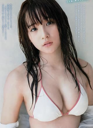 Nana Asakawa 浅川梨奈, Big Comic Spirits 2017 No.35 (ビッグコミックスピリッツ 2017年35号)