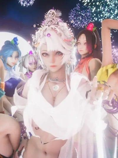 [Ryuke黑沙]彩虹魔法少女(葫芦妹) 34-【连载中】彩虹女神（葫芦少女）