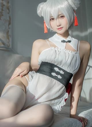 Cosplay 羽生三未 中华厨娘