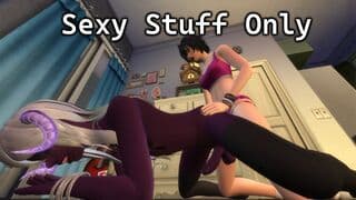 My Demonic "Lover' Ep 1 - Sexy stuff only + bonus blowjob scene