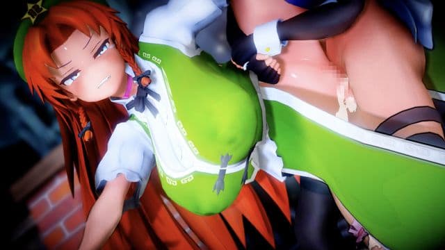 [マレーバク大佐] 咲○さんがふたなりちん○んでイライラする动画
