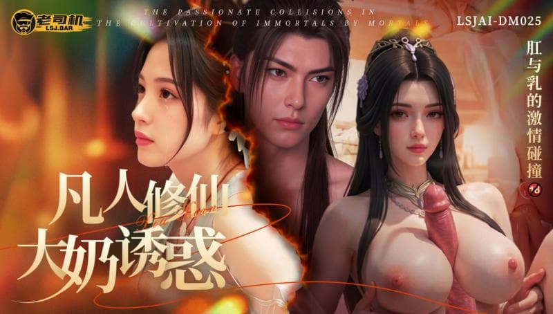 LSJAI-DM025  《凡人修仙·大奶诱惑》 - 肛与乳的激情碰撞