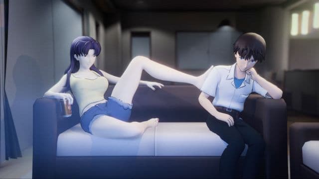 [AmateurThrowaway] 新世纪福音战士 – 美里家的普通夜晚 [FUTA]