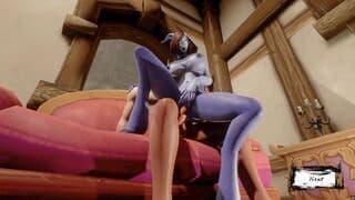 热辣德莱尼女战士射精 [魔兽世界]