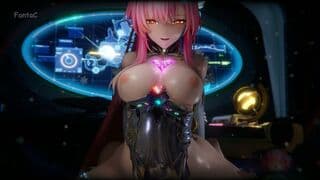 【FantaC】粗棒整根顶进湿穴干得爱弥斯小穴被插实