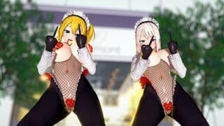 早坂爱 X 白银圭 MMD [辉夜大小姐想让我告白]