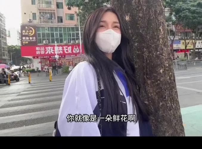 校园风JK约会 太甜了 女生属于闷骚型 真空不穿内衣 编号