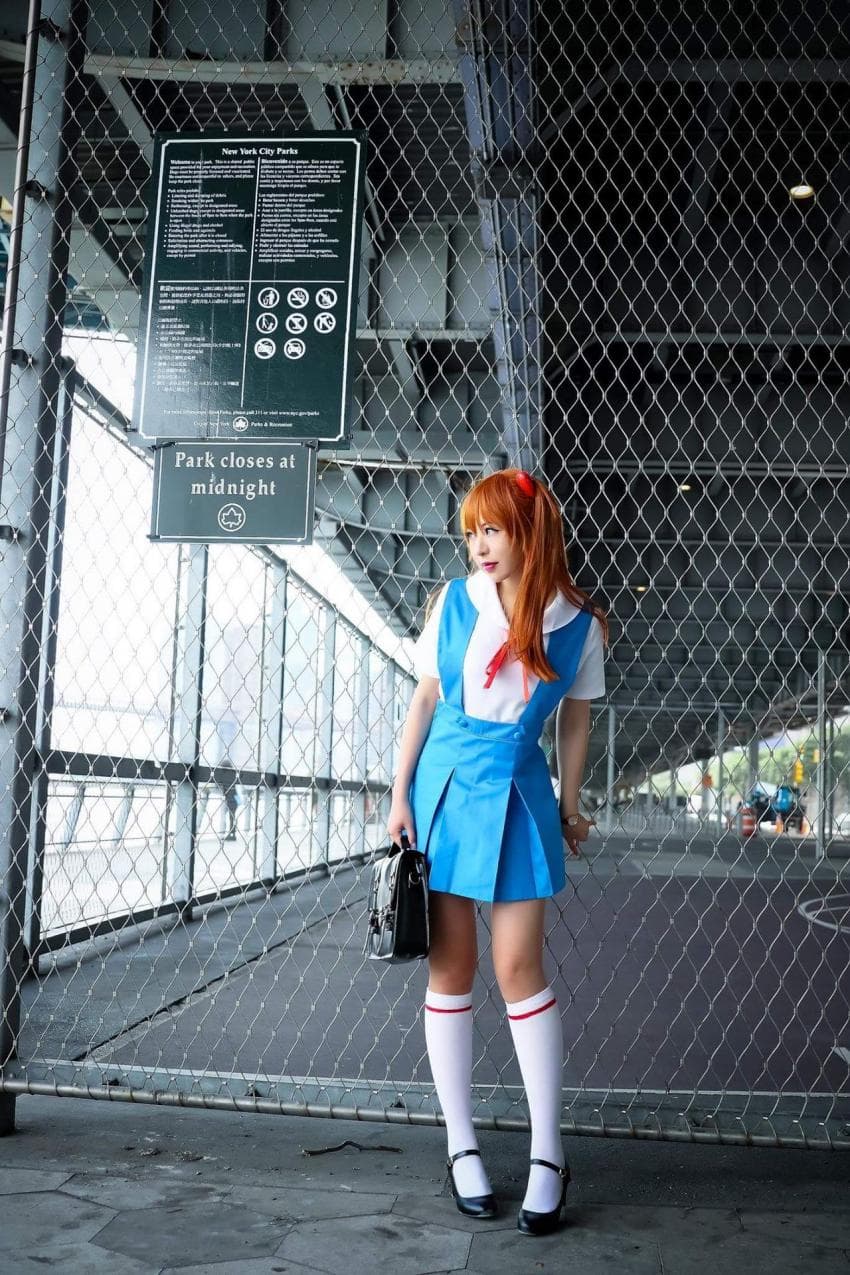 Cosplayer_ 希美王 - 明日香方吉·索鲁 (新世纪福音战士)