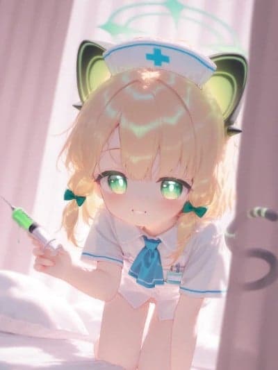 [柔柔弱弱揉揉头] 色色的小绿