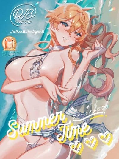 [Siesta (九廊)] Summer Time ♡♡♡ (原神) [中国翻訳] [DL版]