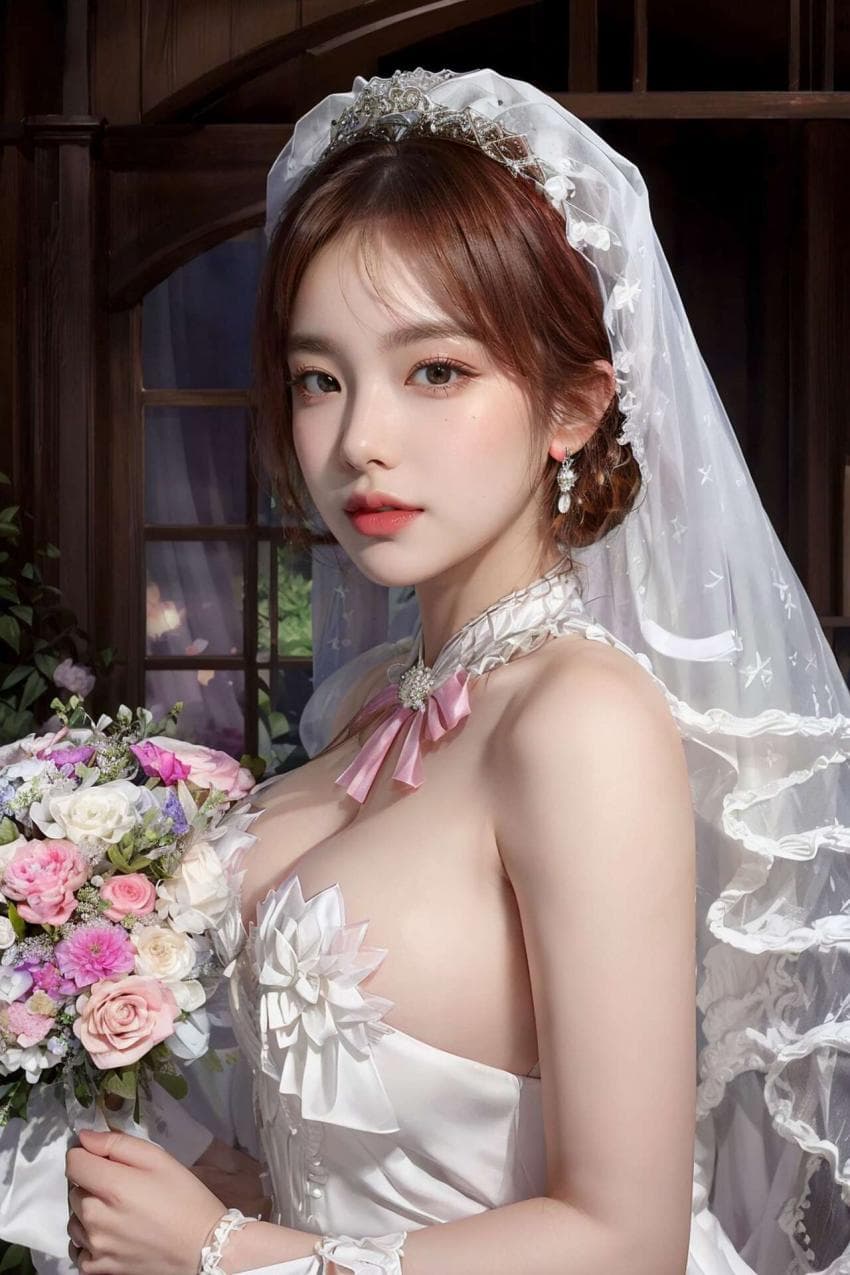 【AI绘画】AI美丽 - 195场婚礼