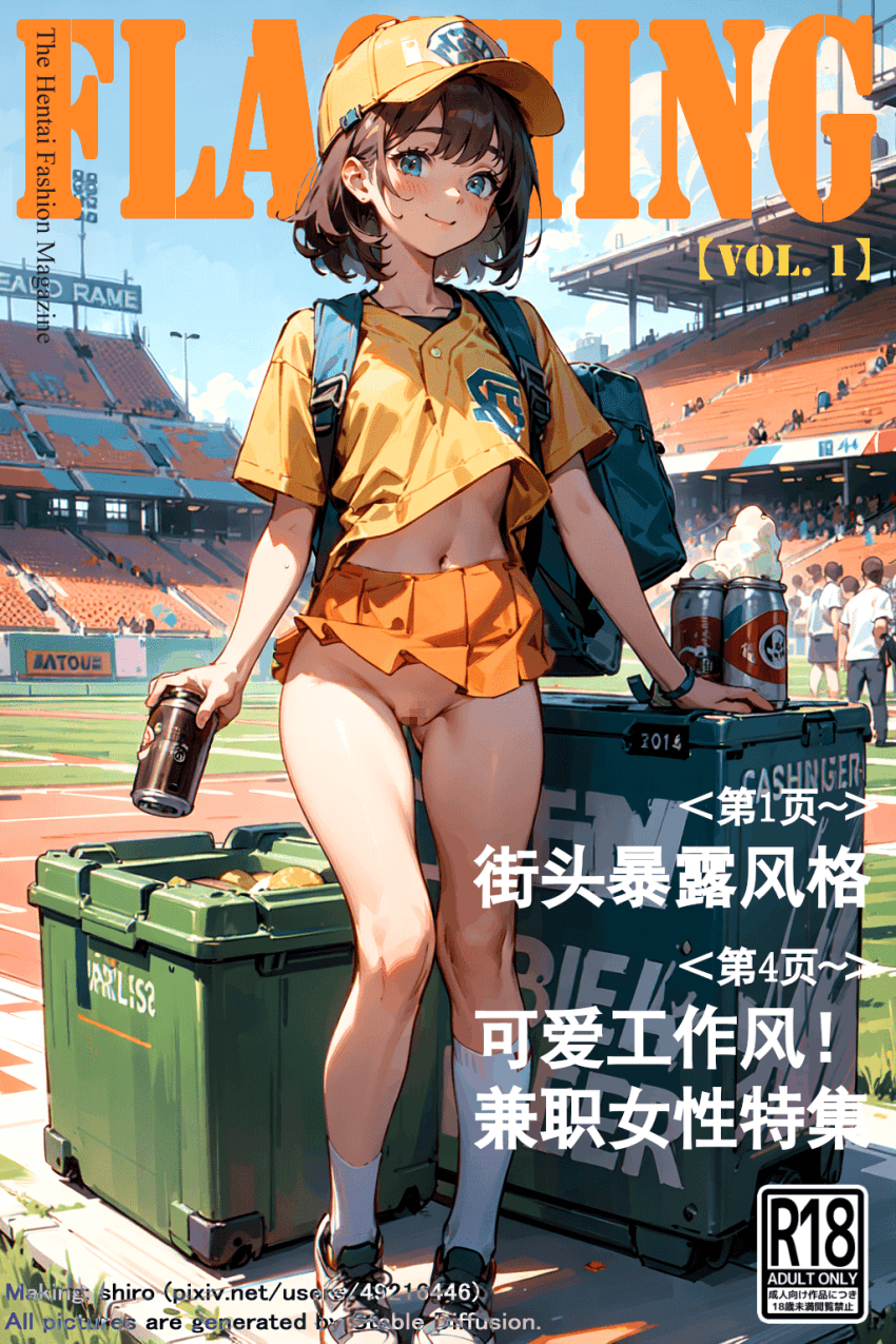 【AI绘画】街头暴露风格