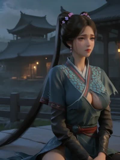 国漫-梅凝 凡人修仙传[AI Generated]