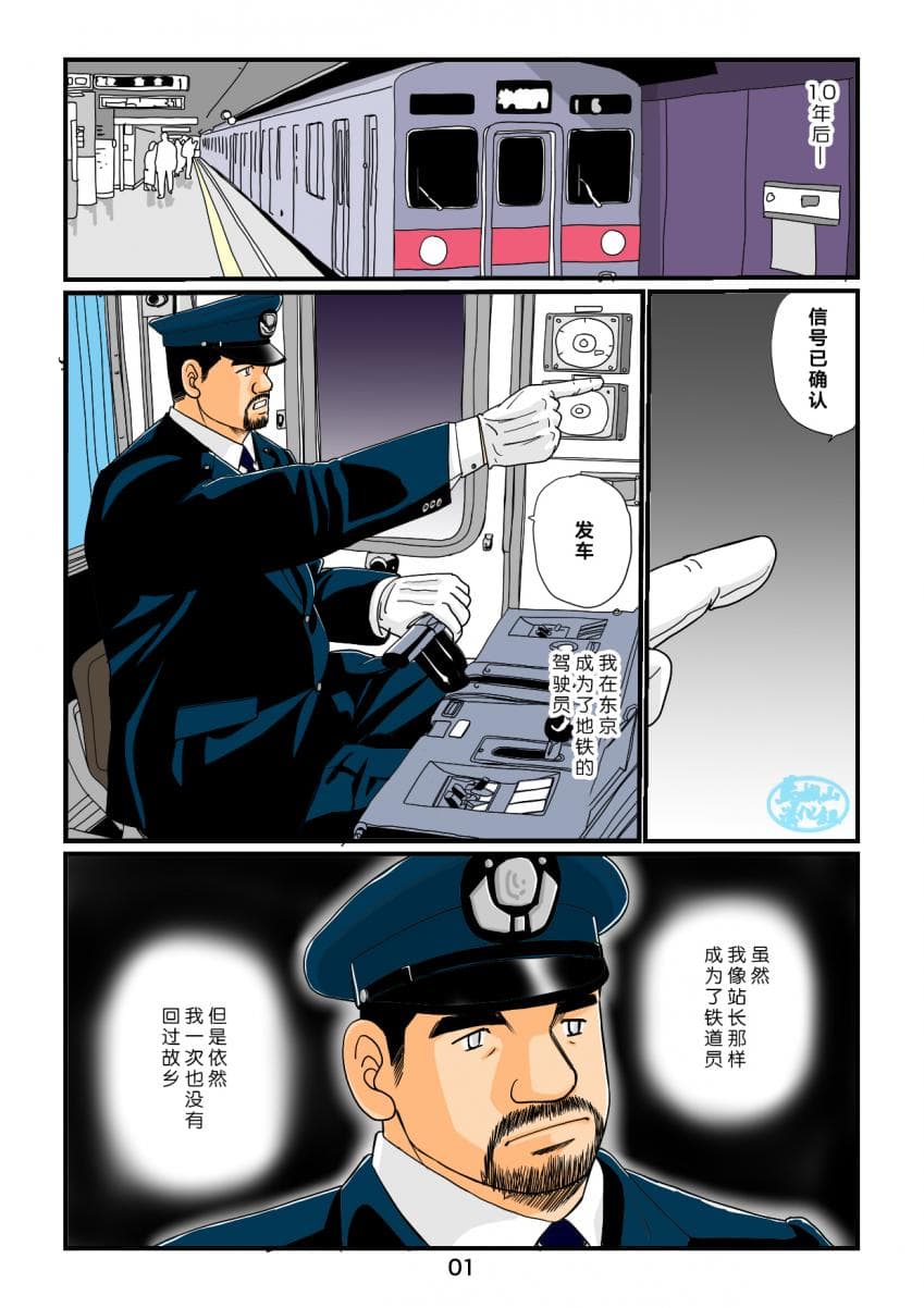 菅嶋さとる「鉄道员の浪漫」第三回_駅长と鉄道员の夜