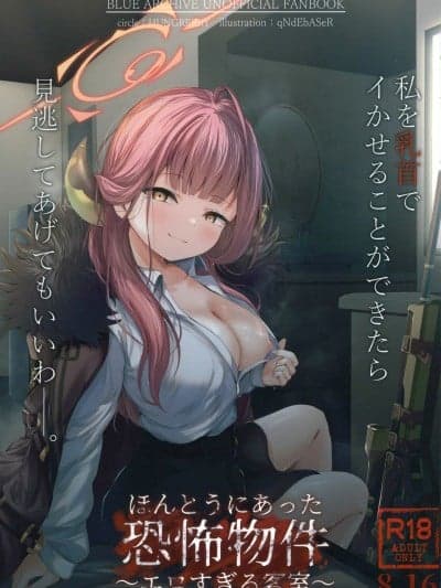 (C106)[HUNGRRRRY(qNdEbASeR)]ほんとうにあった恐怖物件 ～エロすぎる客室～(ブルーアーカイブ)[中国翻訳]