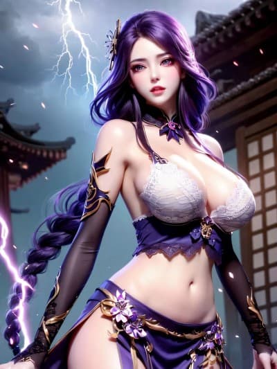 原神 雷电将军 [AI Generated]