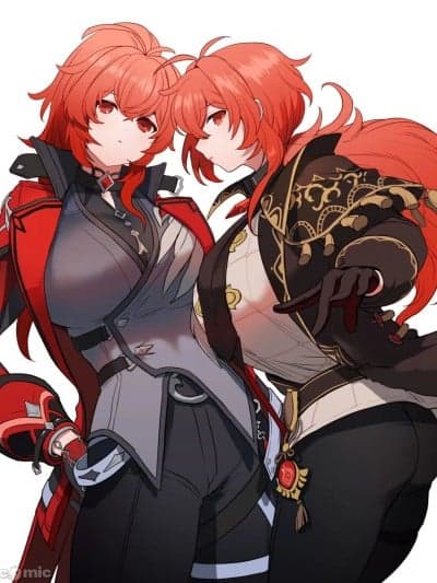 [ぬる] 仲良しガイディル♀话 (原神) [中国翻訳]