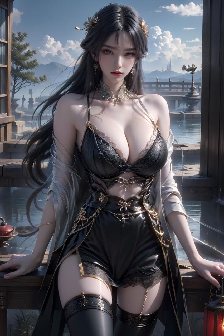 【AI绘画】百炼成神 天穹巨乳