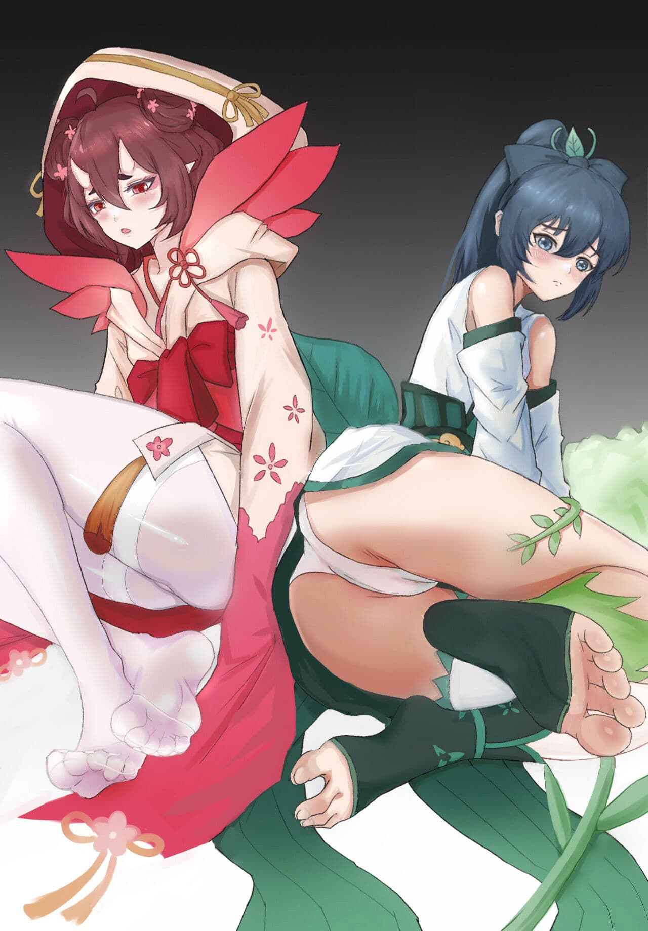 [樱花漢化組阴阳师美脚女子会【四】