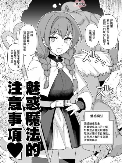 魅惑魔法的注意事项 [も] 魅了魔法の注意事项 [中国翻訳]