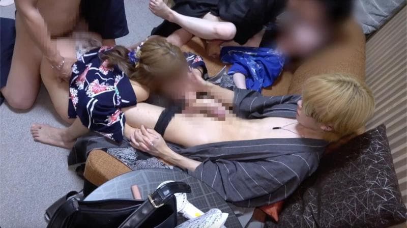 花火大会后的多人派对【_072q】