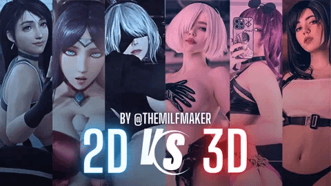 D3D对决：真人动漫极致碰撞