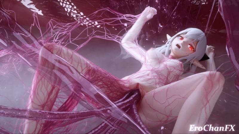 [Erochanfx エロチャン] 被触手凌辱的阿荼