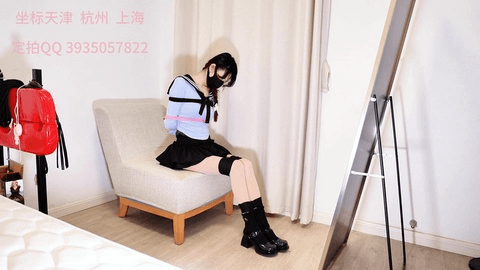 【雪宝日记】JK雪儿被卖给赌场还债，捆绑后开始姓奴TJ