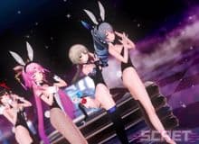 MMD~MiHoYo~5P~ARA I go crazy because of you