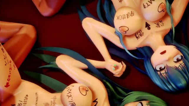 [MMD] 早苗和天子怀孕挑战（东方Project）