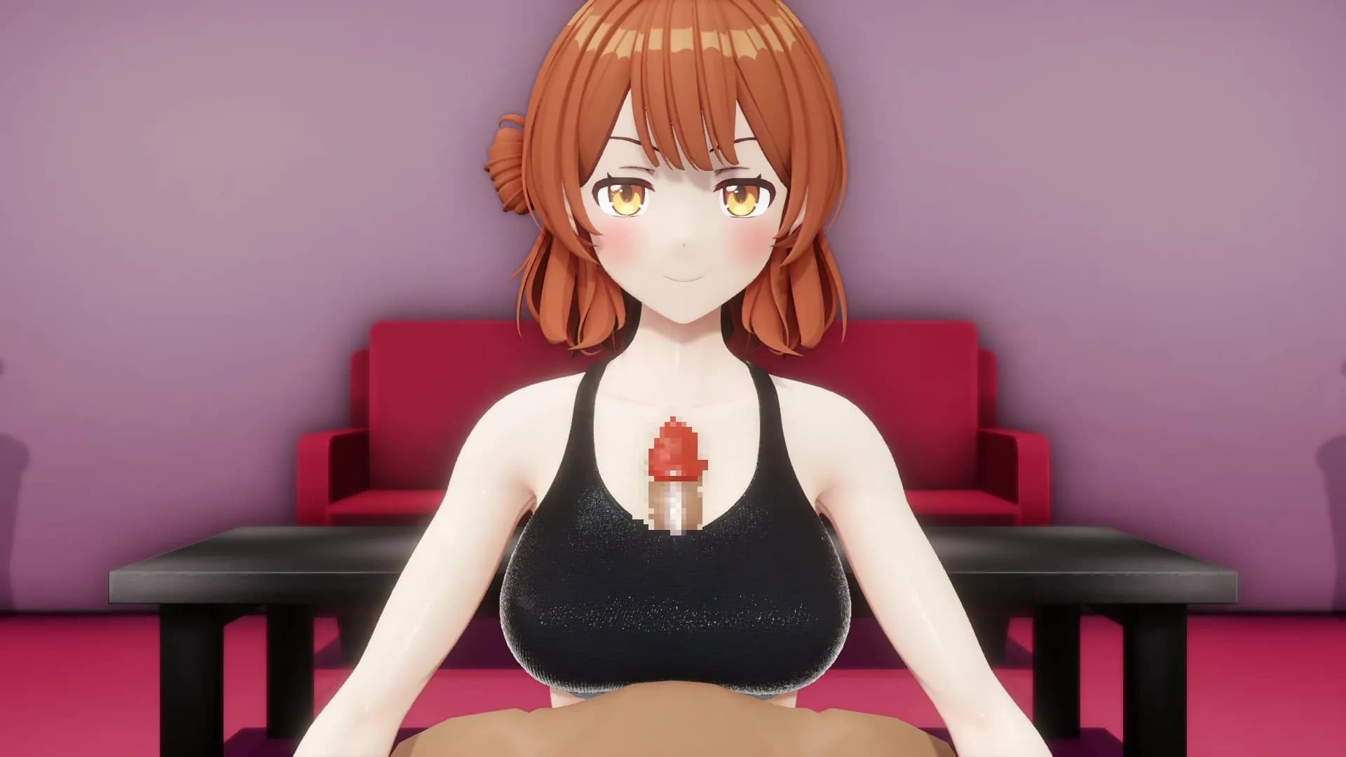 梅花见运动内衣乳交