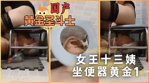 女王十三姨坐便器黄金1