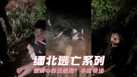 缅北逃亡系列 盗刷中资还想跑？半路被堵
