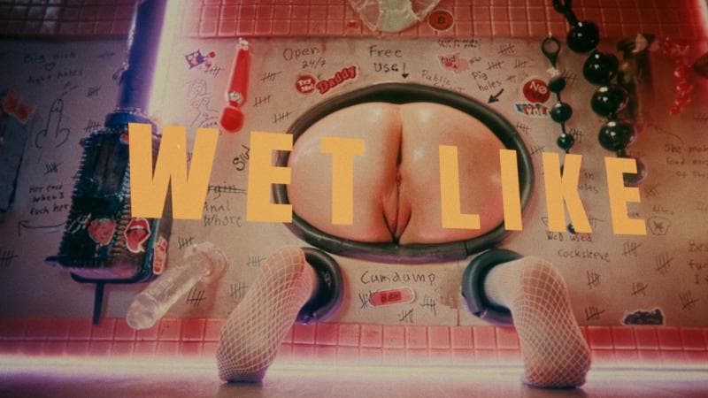 湿漉漉的小穴很柔滑