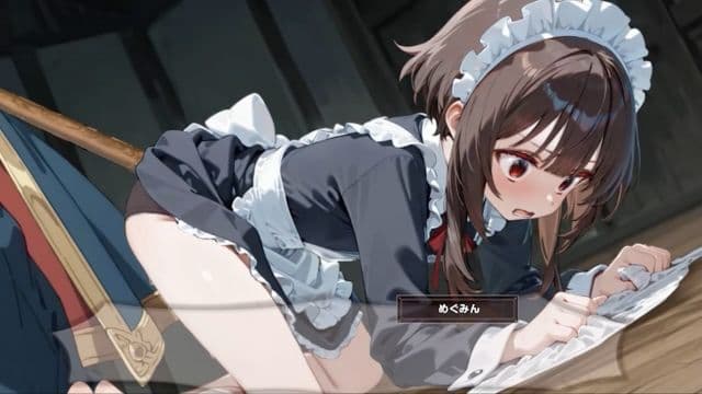 [はるとしを応援し队] [③-床扫除-动画版] 从今天开始，这个小魔女就是我的侍女了！(为美好的世界献上祝福！)