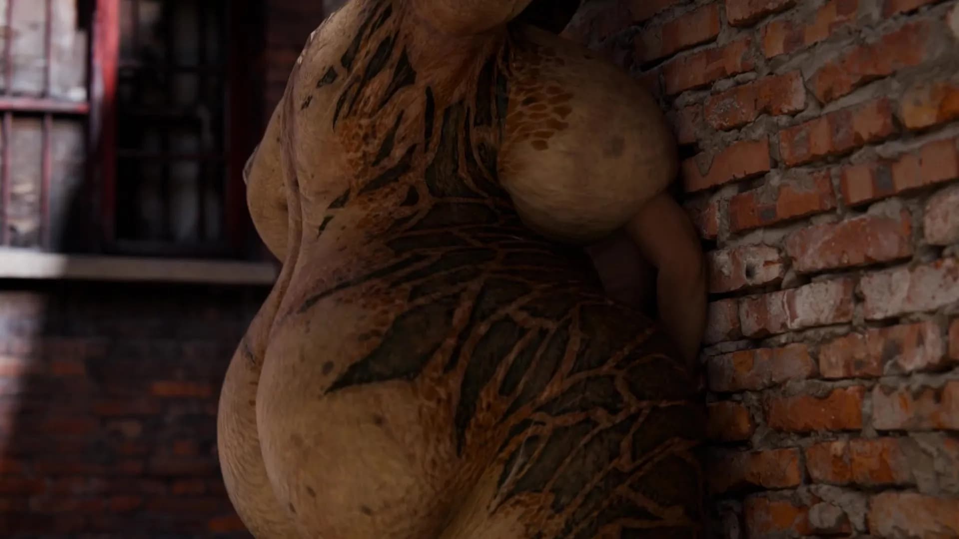 BBW Yautja女孩想要阴茎