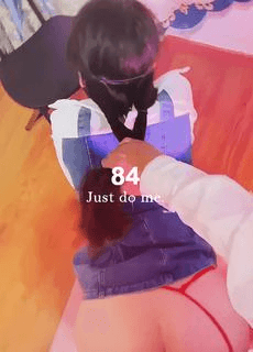 91吹穴后入牛仔连身裙