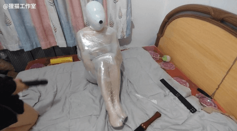 超紧摆件制作，包成完全的一个整体摆件！