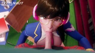 随机靓妹口交合集